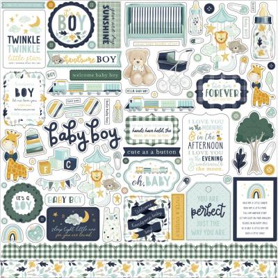 Echo Park It's A Boy Sticker - Element Sticker